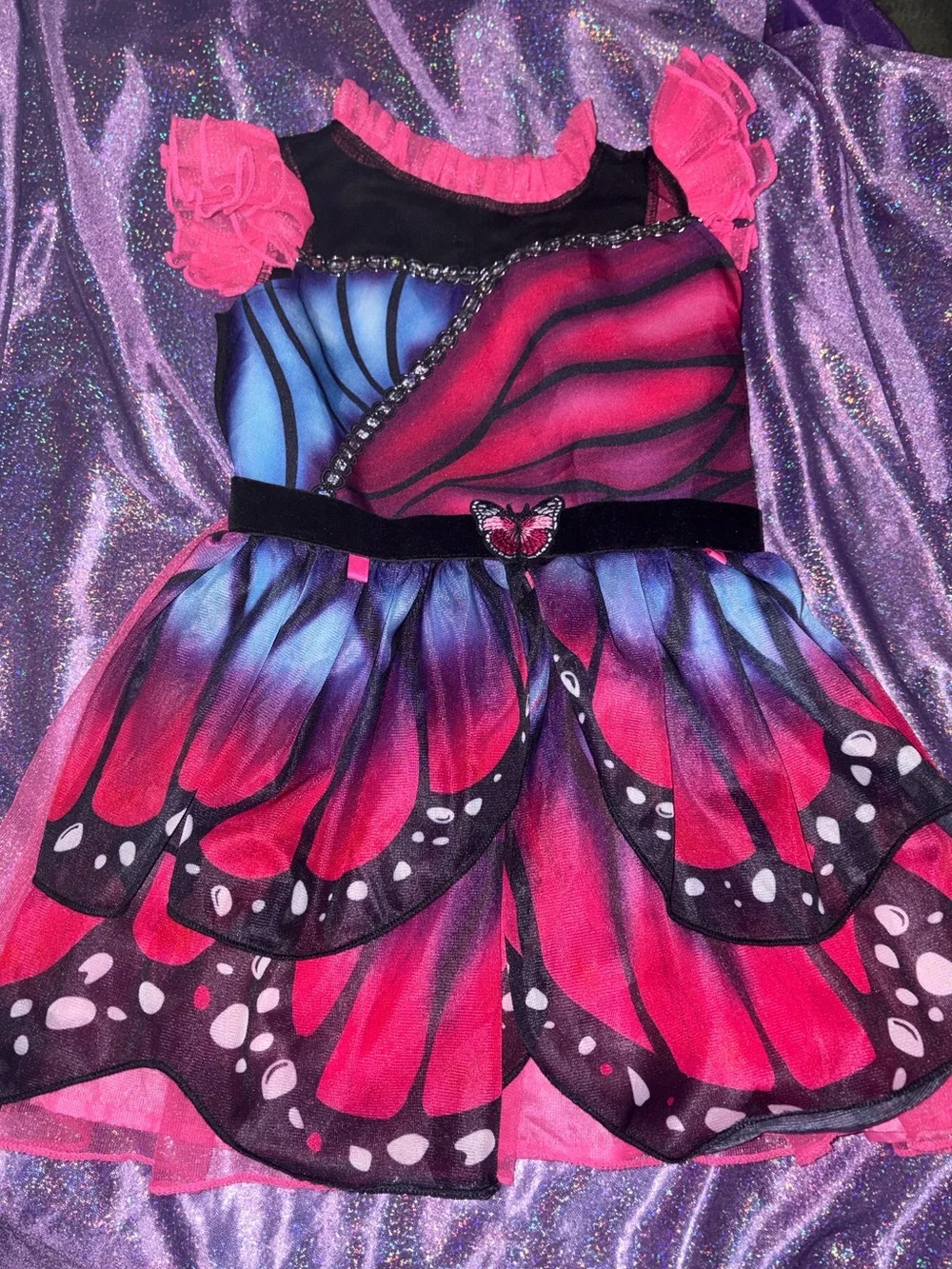 Girls Butterfly Costume Dress